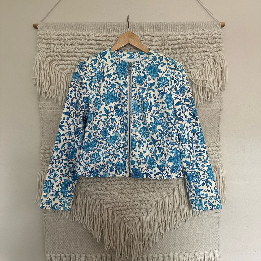 Alice + Olivia Lamb Leather Jacket NWT